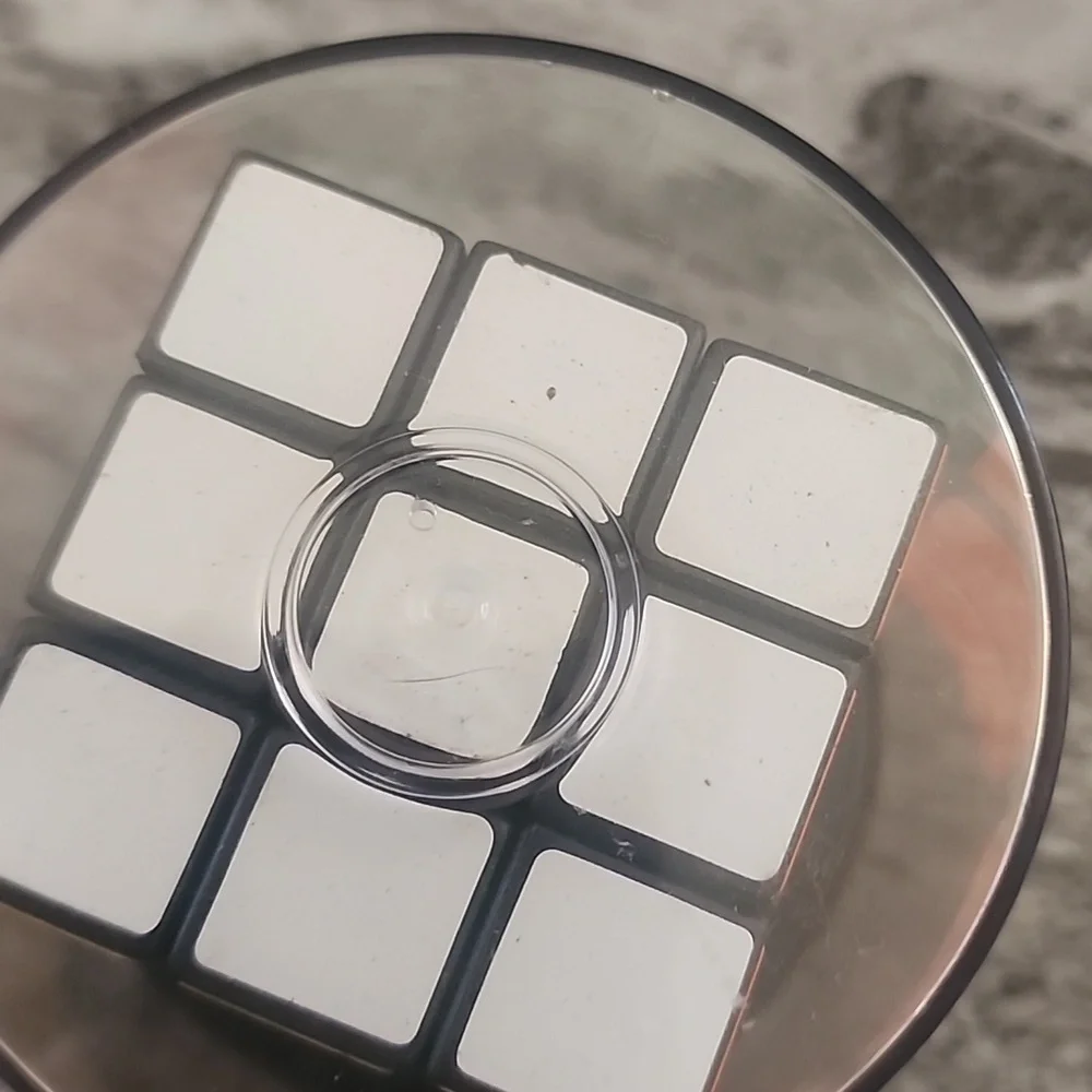 Classic Rubik's Cube Challenger Puzzle New old stock sealed in lucite case